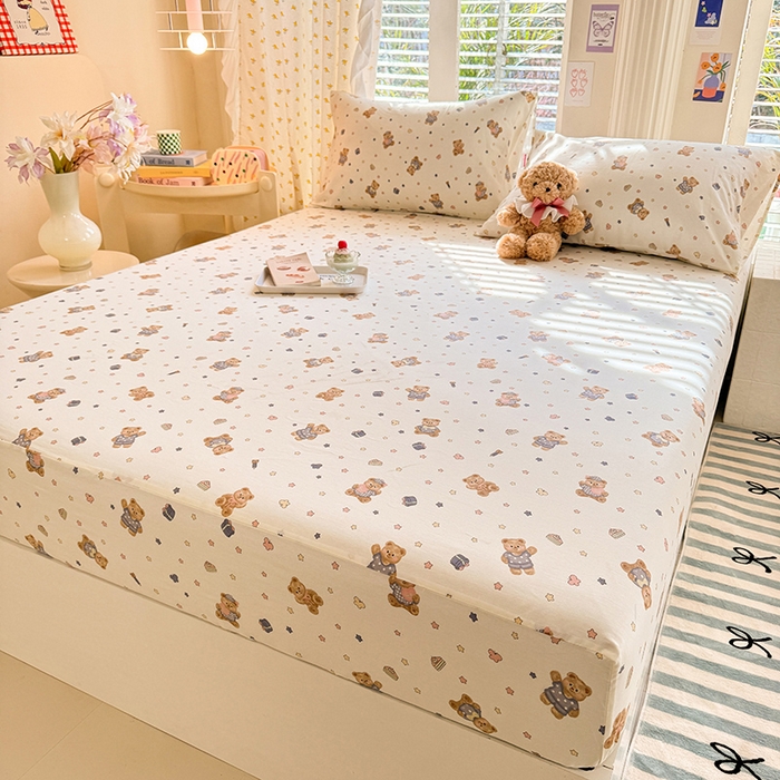 91家纺网 家纺一手货源 找家纺 （总）美达家纺 2026新款印花全棉床笠