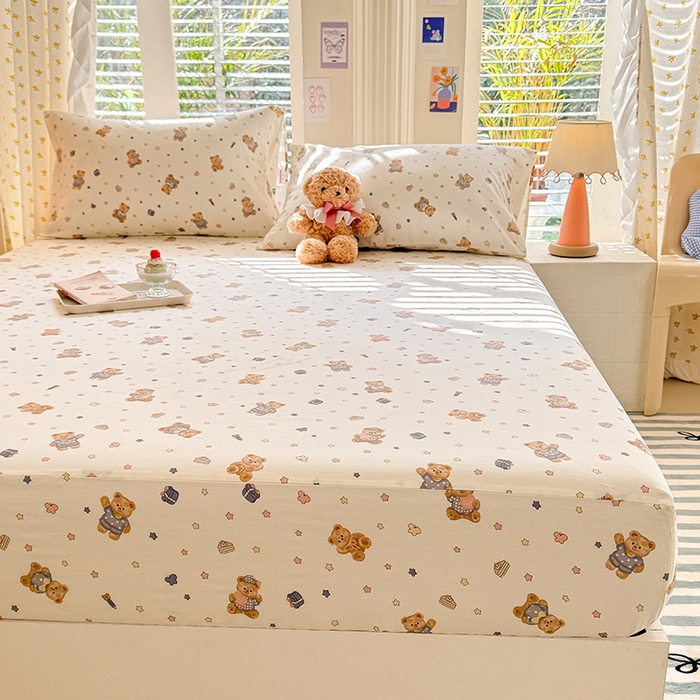 91家纺网 家纺一手货源 找家纺 （总）美达家纺 2026新款印花全棉床笠