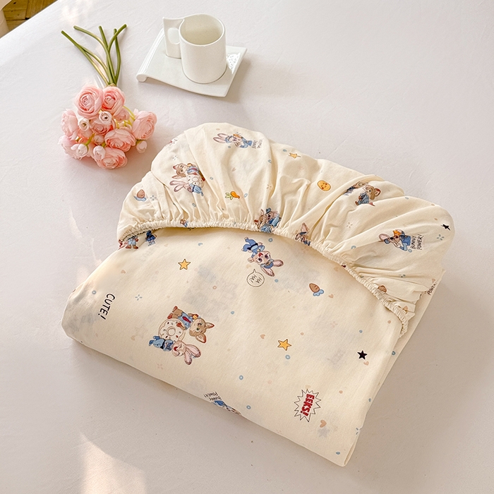 91家纺网 家纺一手货源 找家纺 （总）美达家纺 2026新款印花全棉床笠