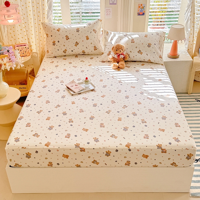 91家纺网 家纺一手货源 找家纺 （总）美达家纺 2026新款印花全棉床笠