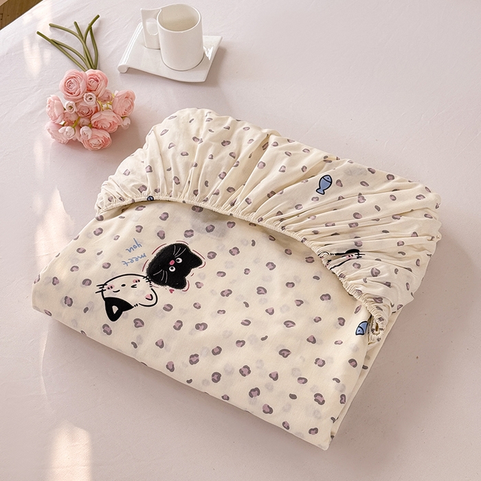 91家纺网 家纺一手货源 找家纺 （总）美达家纺 2026新款印花全棉床笠