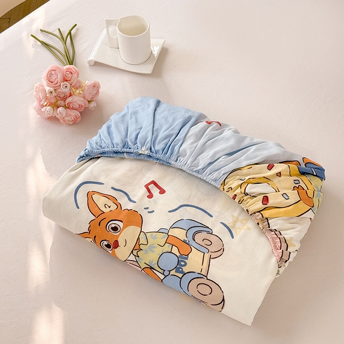 91家纺网 家纺一手货源 找家纺 （总）美达家纺 2026新款印花全棉床笠