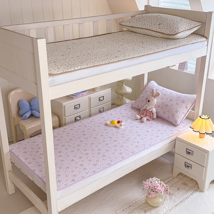 91家纺网 家纺一手货源 找家纺 （总）美达家纺 2026新款密道款夹棉全棉防滑直边宿舍床盖