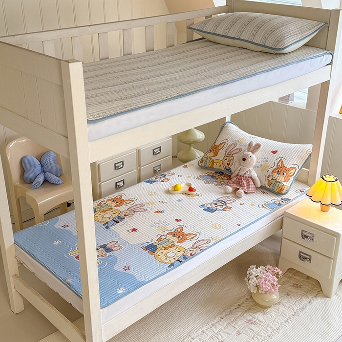 91家纺网 家纺一手货源 找家纺 （总）美达家纺 2026新款密道款夹棉全棉防滑直边宿舍床盖