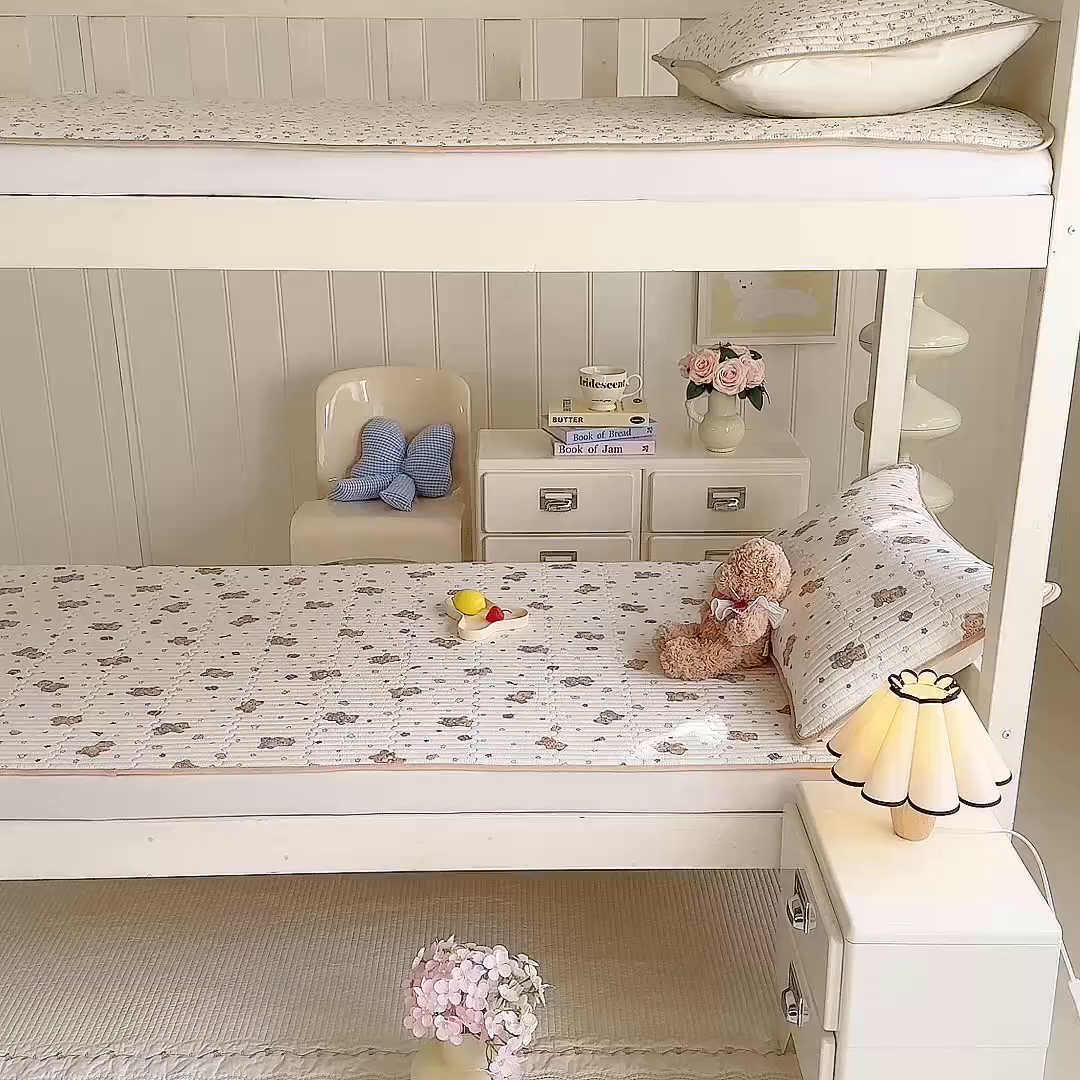 91家纺网 家纺一手货源 找家纺 （总）美达家纺 2026新款密道款夹棉全棉防滑直边宿舍床盖