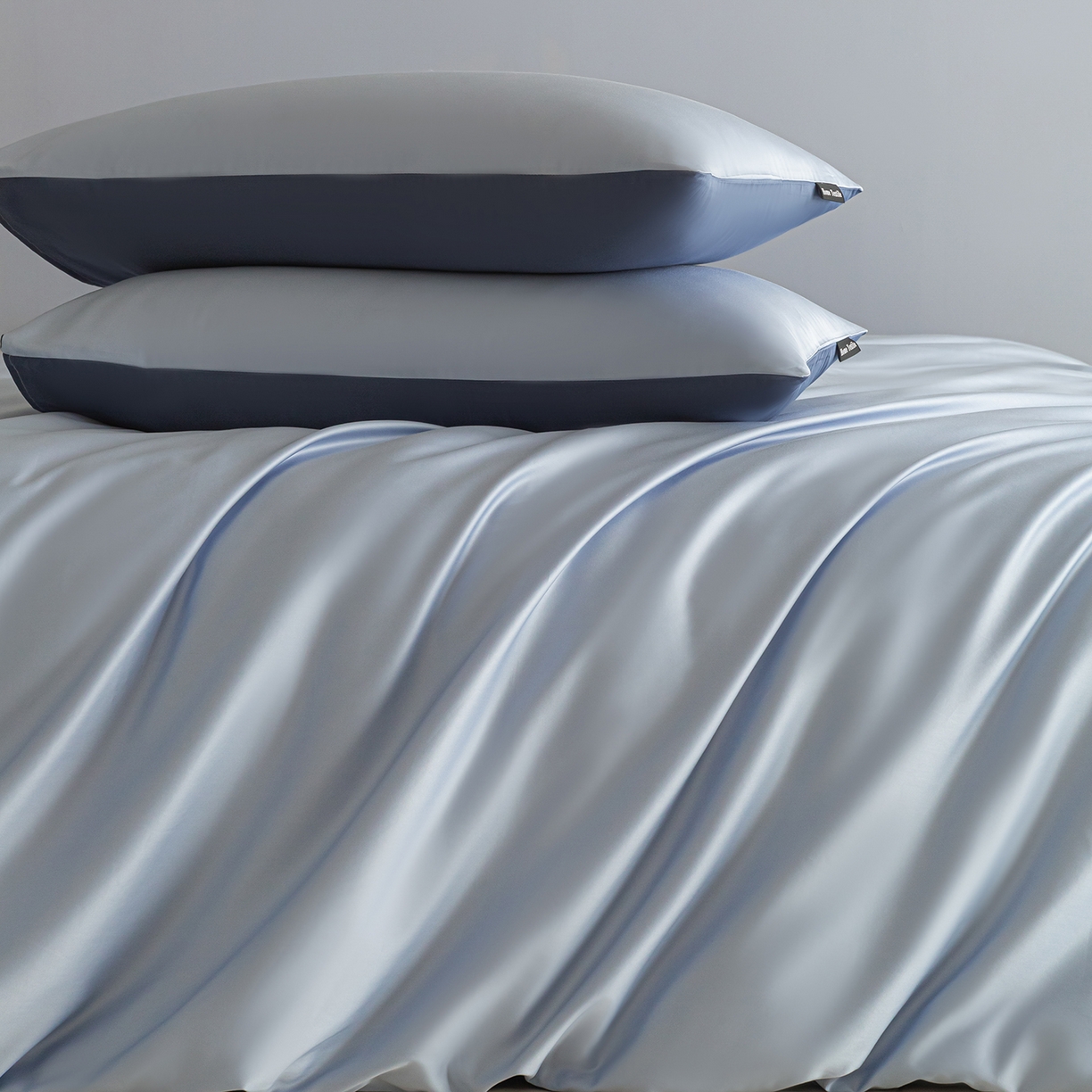 91家纺网 家纺一手货源 找家纺 （总）卧趣家纺 2026新款A类轻奢双拼100Pro高支贡缎长绒棉全棉纯棉四件套