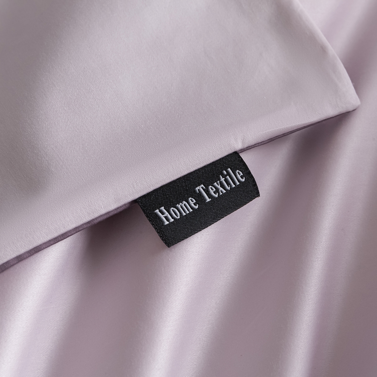 91家纺网 家纺一手货源 找家纺 卧趣家纺 2026新款A类轻奢双拼100Pro高支贡缎长绒棉全棉纯棉四件套 玫瑰紫+香芋紫