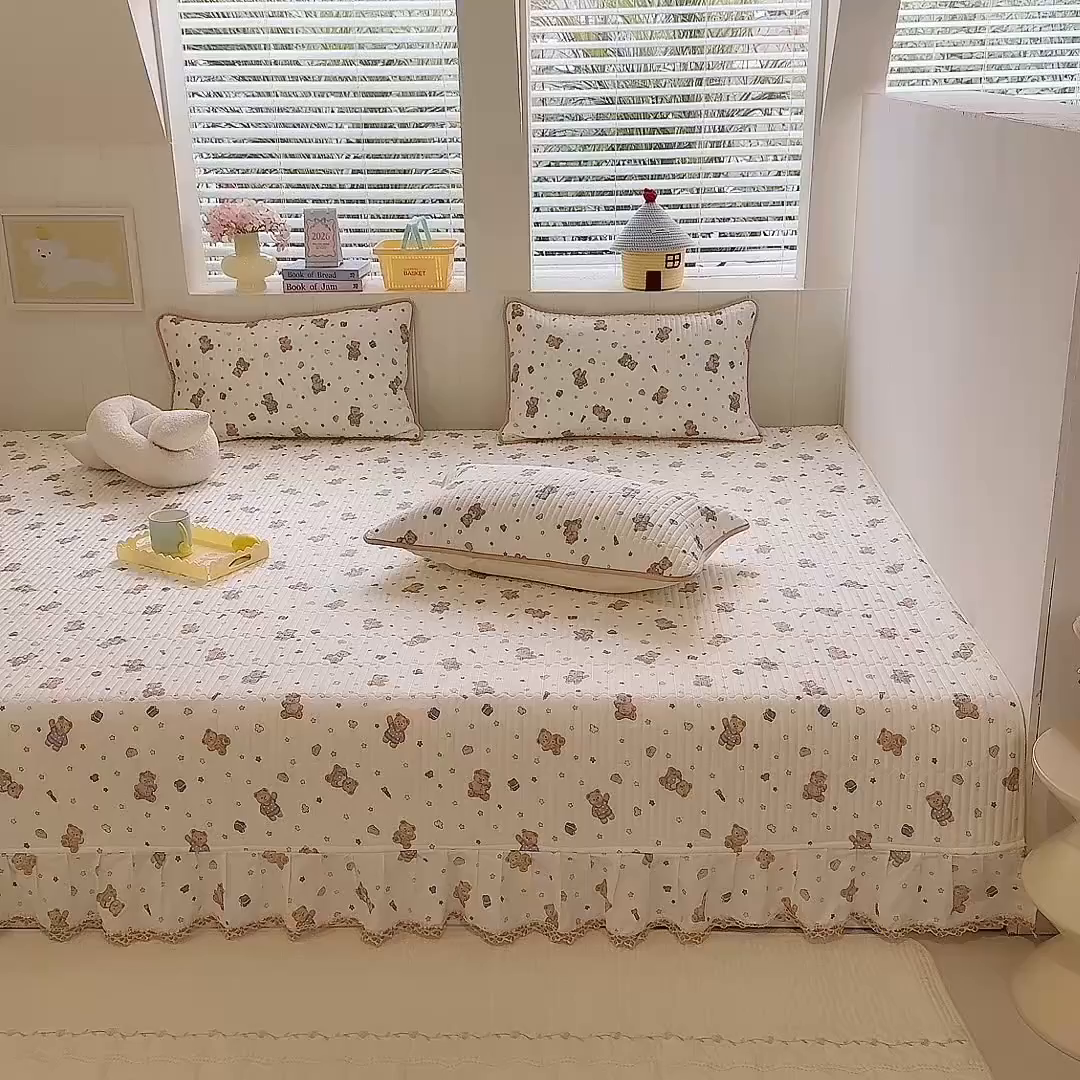 91家纺网 家纺一手货源 找家纺 （总）美达家纺 2026新款密道款夹棉全棉防滑榻榻米