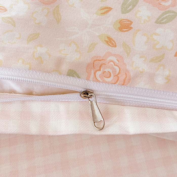 91家纺网 家纺一手货源 找家纺 佑金甜 2026新款精梳全棉印花四件套 玫瑰华集