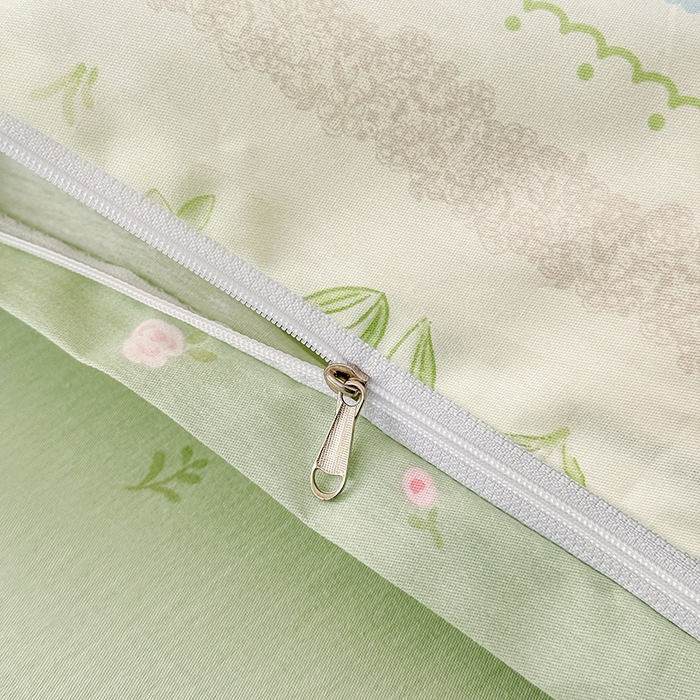 91家纺网 家纺一手货源 找家纺 佑金甜 2026新款精梳全棉印花四件套 森系小兔