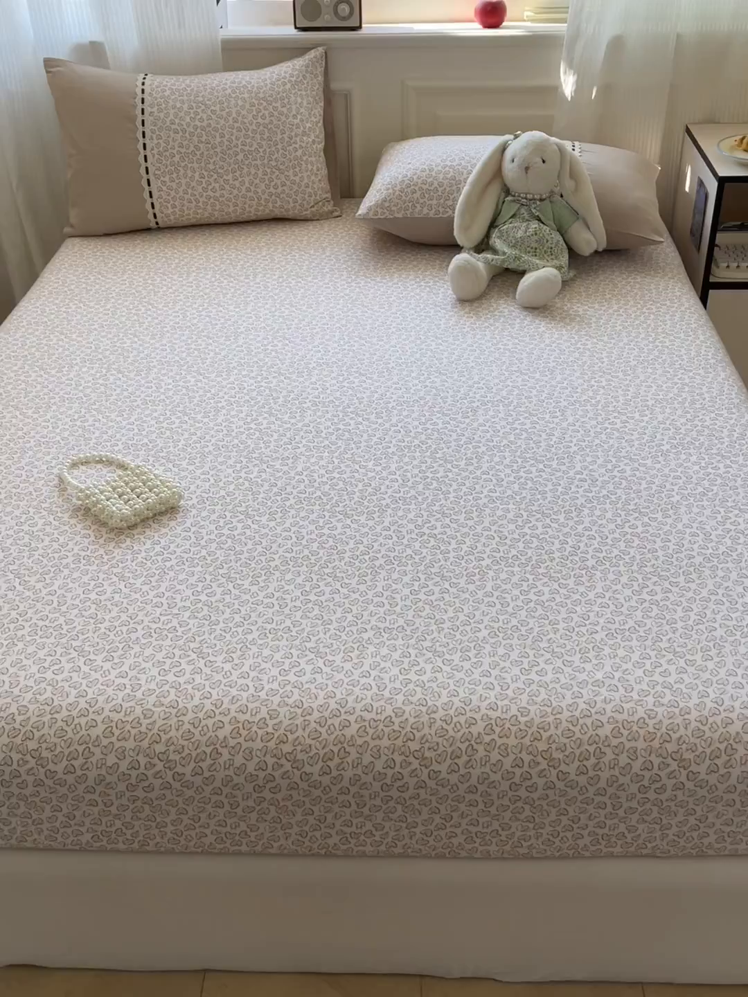 91家纺网 家纺一手货源 找家纺 （总）菲梵家纺 2026新款法式花边A类云朵棉床笠单件床笠单品单床笠