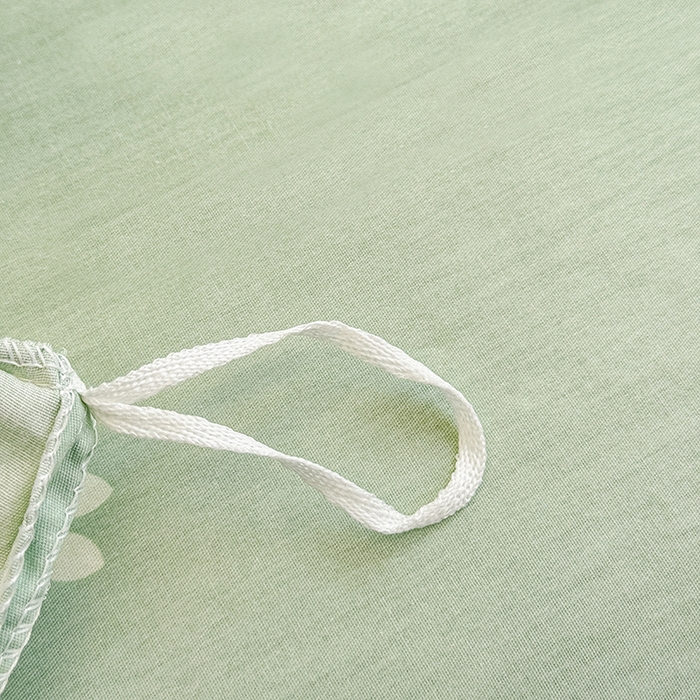 91家纺网 家纺一手货源 找家纺 佑金甜 2026新款精梳全棉印花四件套 叶语