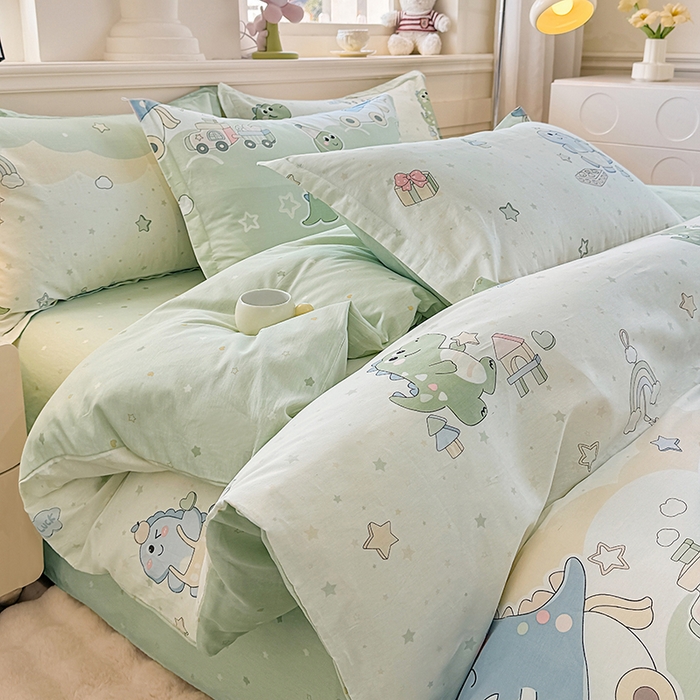 91家纺网 家纺一手货源 找家纺 （总）佑金甜 2026新款精梳全棉印花单被套