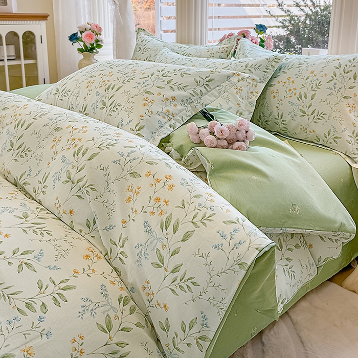 91家纺网 家纺一手货源 找家纺 （总）佑金甜 2026新款精梳全棉印花单被套