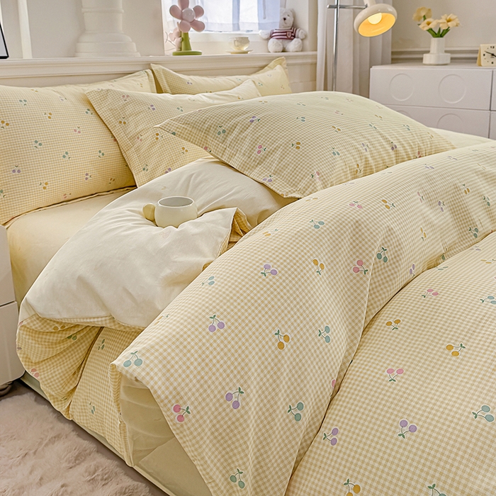 91家纺网 家纺一手货源 找家纺 （总）佑金甜 2026新款精梳全棉印花单被套