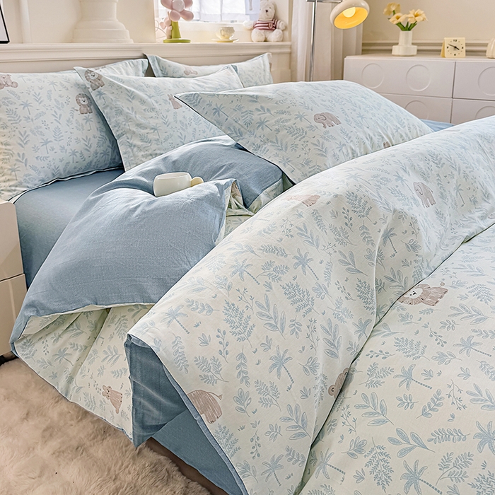 91家纺网 家纺一手货源 找家纺 （总）佑金甜 2026新款精梳全棉印花单被套