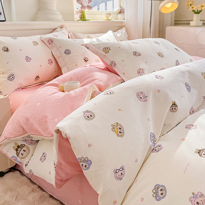 91家纺网 家纺一手货源 找家纺 （总）佑金甜 2026新款精梳全棉印花单被套