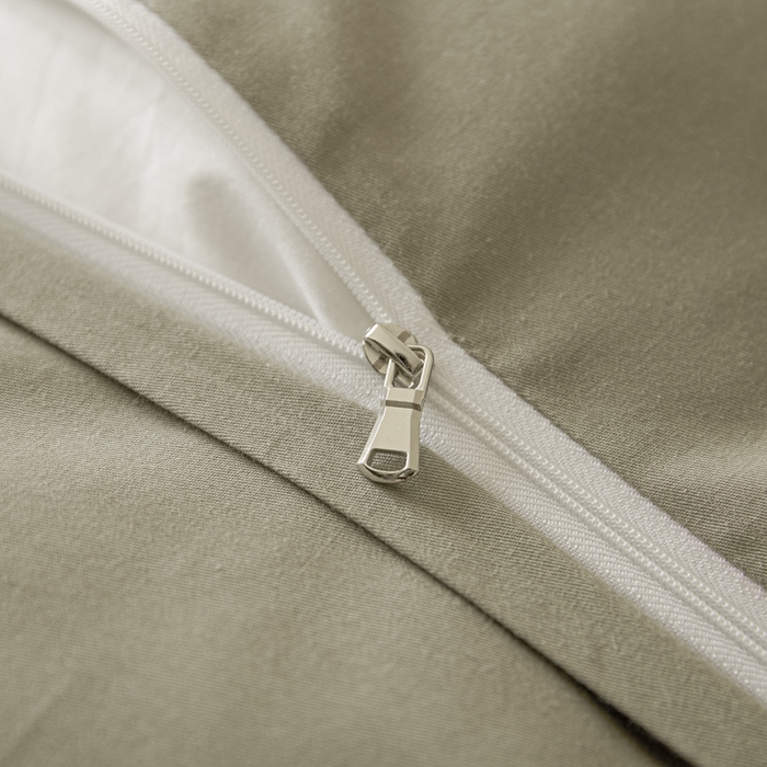 91家纺网 家纺一手货源 找家纺 禾时 2026春夏新品全棉立体浮雕提花双拼色四件套-繁花 奶绿-浅绿灰