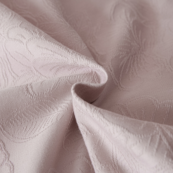 91家纺网 家纺一手货源 找家纺 禾时 2026春夏新品全棉立体浮雕提花双拼色四件套-繁花 罗兰紫-浅灰银