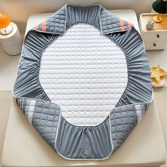 91家纺网 家纺一手货源 找家纺 （总）犇牛仓储供应链 2026新款亲肤纯棉加厚床笠