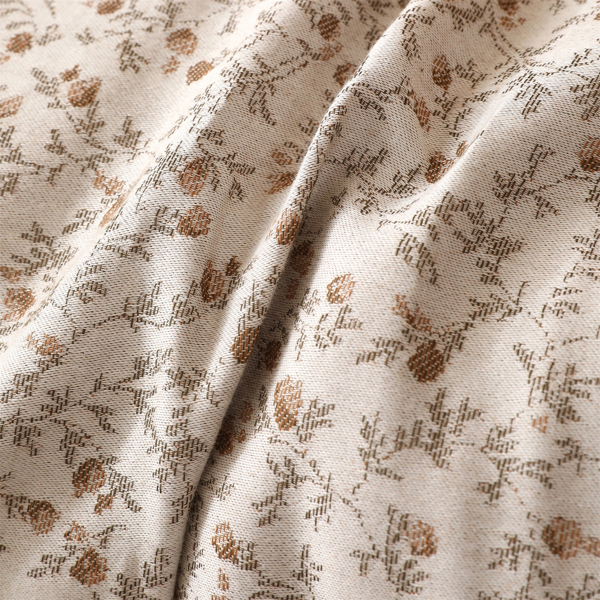 91家纺网 家纺一手货源 找家纺 芯洲 2026新款古典宫廷荞麦枕棉麻款可调节高度绑带款荞麦助眠枕头枕芯 春遇-米咖