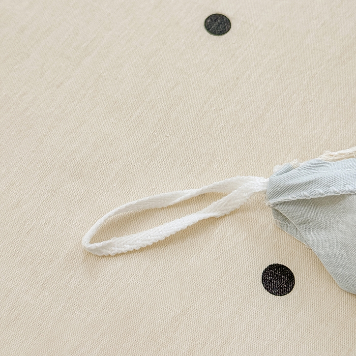 91家纺网 家纺一手货源 找家纺 佑金甜 2026新款精梳全棉印花单被套 奶盐气泡