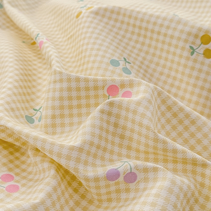 91家纺网 家纺一手货源 找家纺 佑金甜 2026新款精梳全棉印花单被套 奶油派