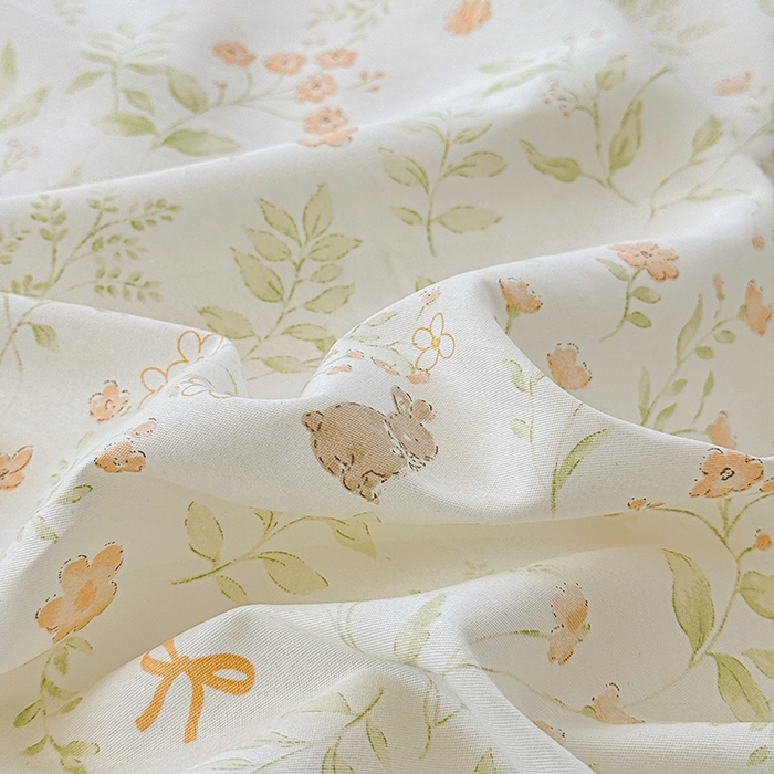 91家纺网 家纺一手货源 找家纺 佑金甜 2026新款精梳全棉印花单被套 青兔集