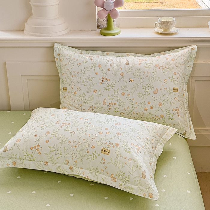 91家纺网 家纺一手货源 找家纺 佑金甜 2026新款精梳全棉印花单被套 青兔集