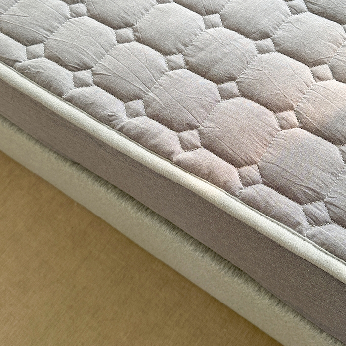 91家纺网 家纺一手货源 找家纺 犇牛仓储供应链 2026新款亲肤纯棉加厚床笠 经典冰山灰