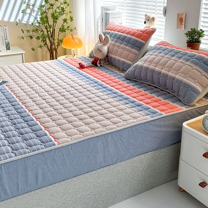 91家纺网 家纺一手货源 找家纺 犇牛仓储供应链 2026新款亲肤纯棉加厚床笠 新款-斯诺克