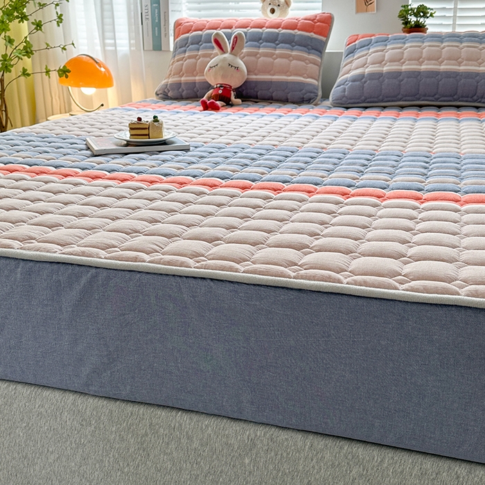 91家纺网 家纺一手货源 找家纺 犇牛仓储供应链 2026新款亲肤纯棉加厚床笠 新款-斯诺克