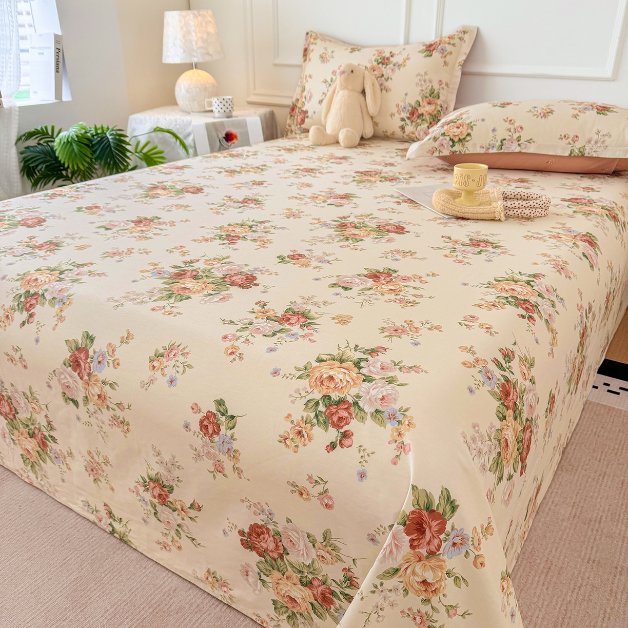 91家纺网 家纺一手货源 找家纺 （总）壹贝家纺 2026新款全棉喷气印花床单系列