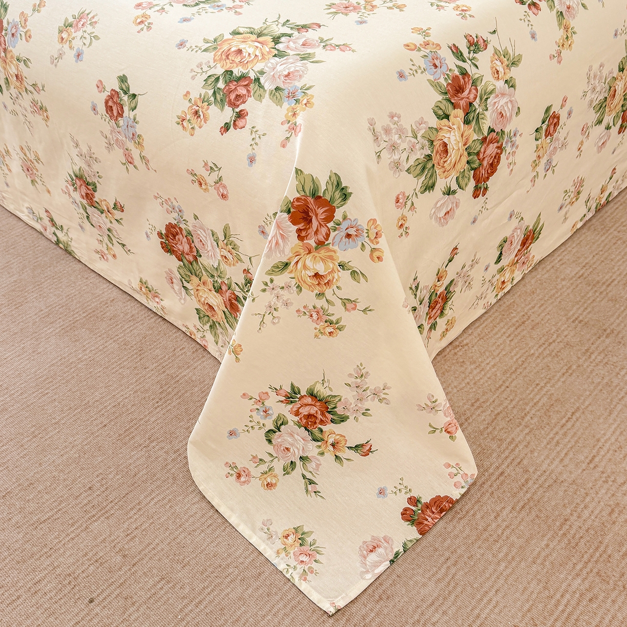 91家纺网 家纺一手货源 找家纺 （总）壹贝家纺 2026新款全棉喷气印花床单系列