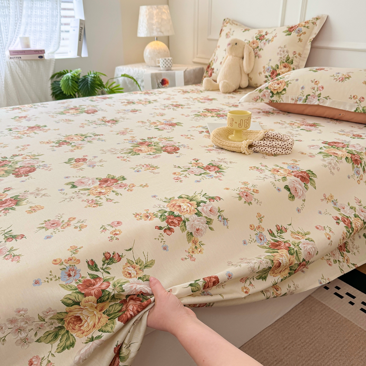 91家纺网 家纺一手货源 找家纺 （总）壹贝家纺 2026新款全棉喷气印花床单系列