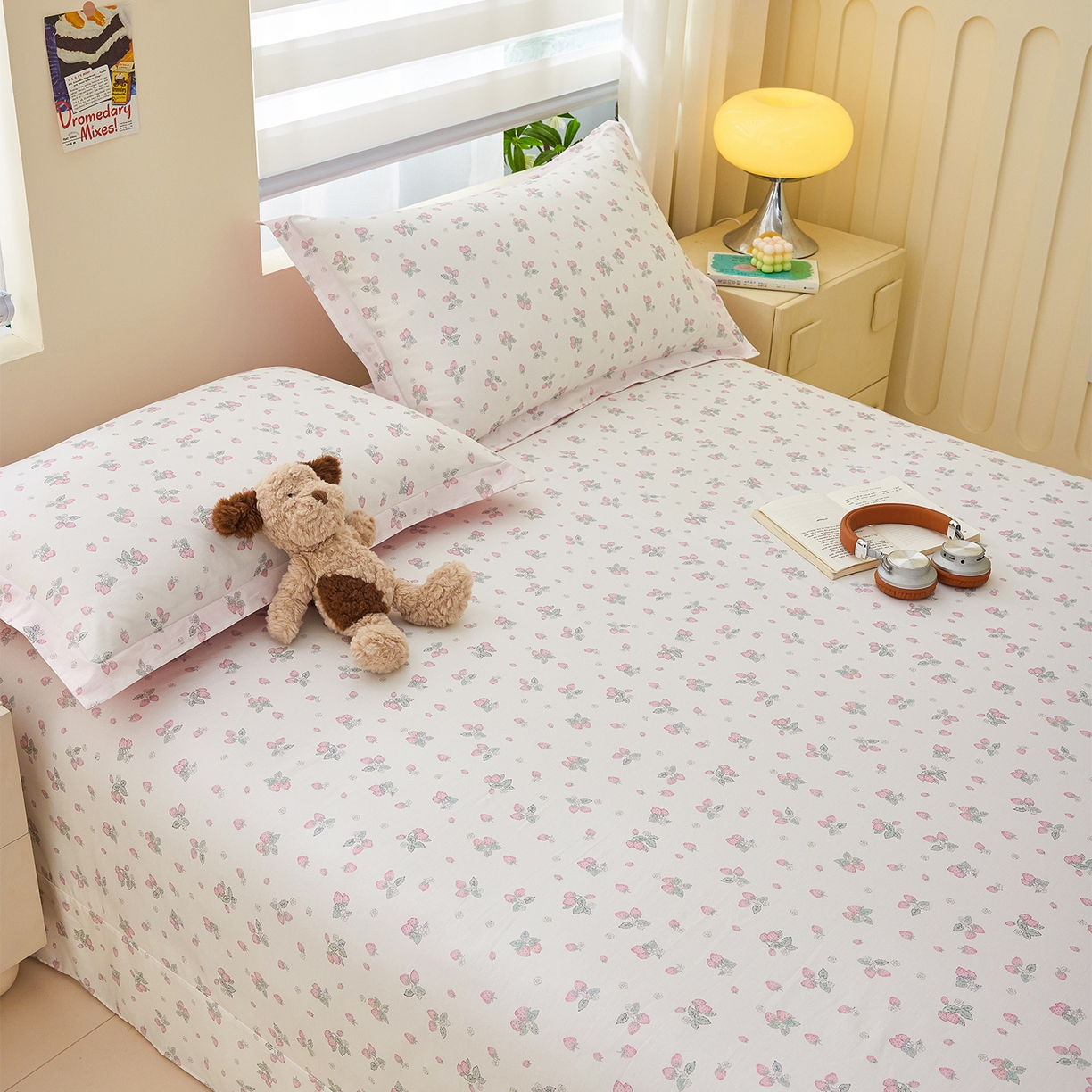 91家纺网 家纺一手货源 找家纺 （总）元元家居（元元被业） 2026新款全棉13372套件及单品【印花款】-单床单