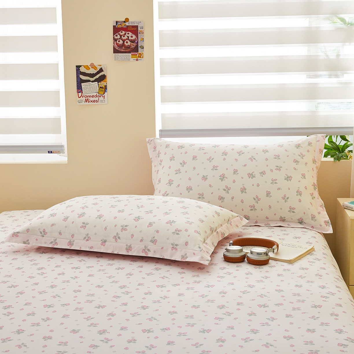 91家纺网 家纺一手货源 找家纺 （总）元元家居（元元被业） 2026新款全棉13372套件及单品【印花款】-单床单