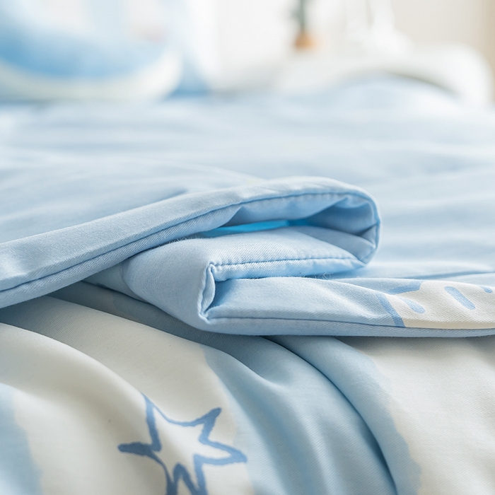 91家纺网 家纺一手货源 找家纺 （总）暖阳 【同款地板价】2026年新款全棉印花棉花夏被四件套被子被芯