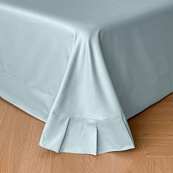 91家纺网 家纺一手货源 找家纺 格里芬家纺 2026新款全棉精梳棉韩系花边款印花四件套 春芳