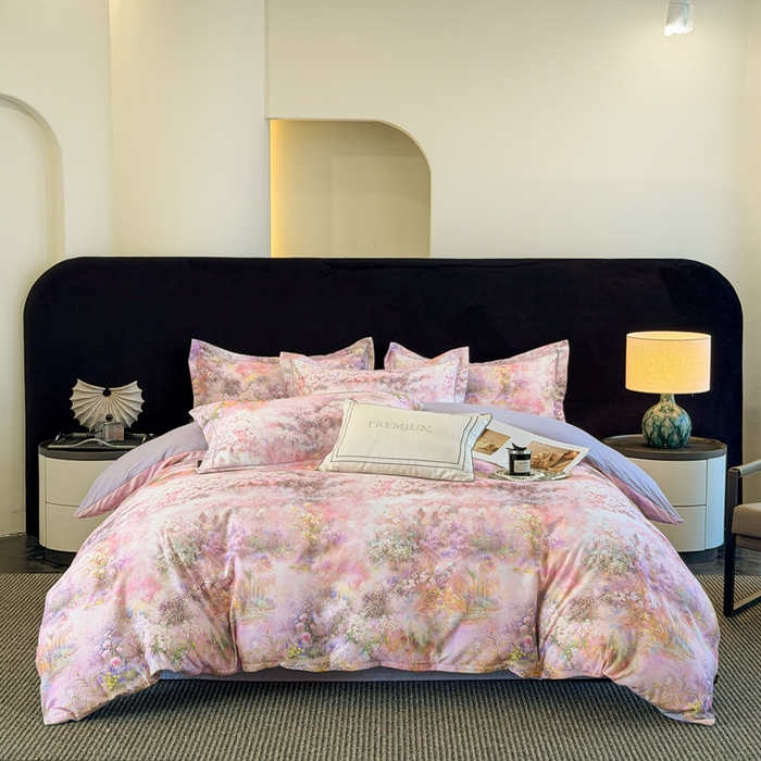 91家纺网 家纺一手货源 找家纺 （总）棠颂家纺 2026新款全棉陶瓷磨毛数码印花四件套（控价不低于150元）