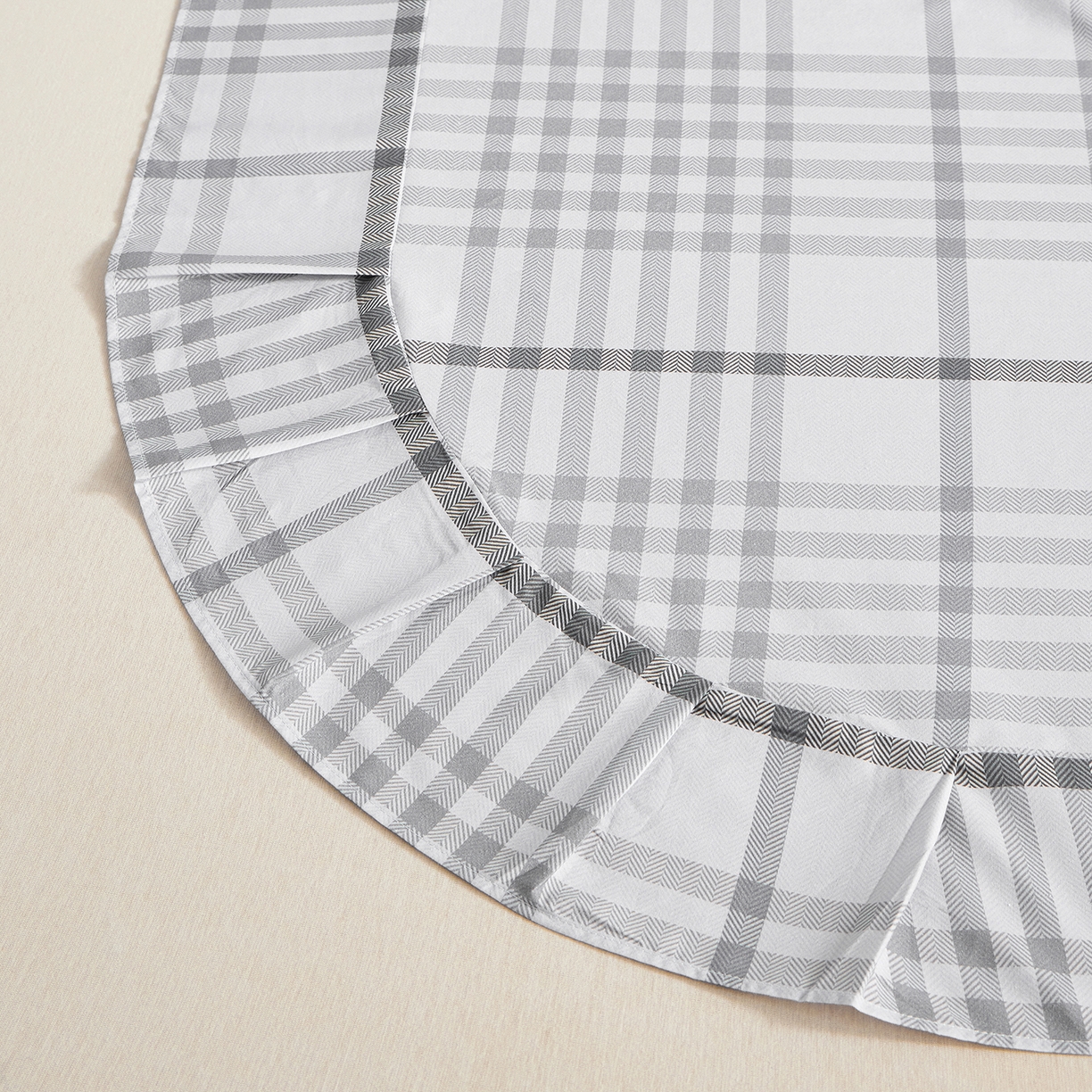 91家纺网 家纺一手货源 找家纺 元元家居（元元被业） 2026新款全棉13372套件及单品【印花款】-单床单 格调