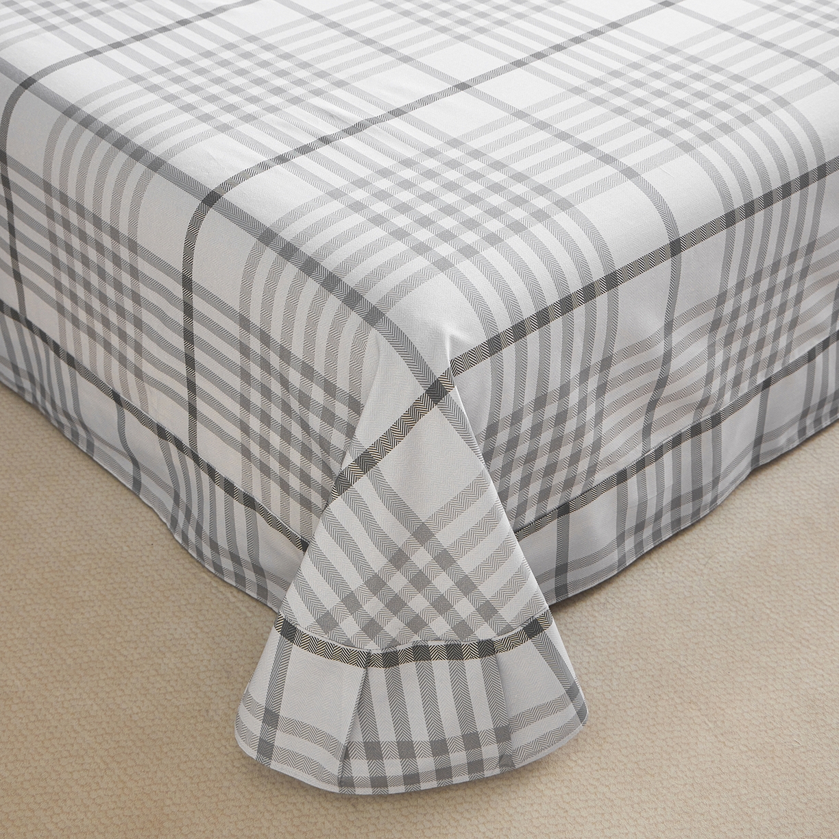 91家纺网 家纺一手货源 找家纺 元元家居（元元被业） 2026新款全棉13372套件及单品【印花款】-单床单 格调