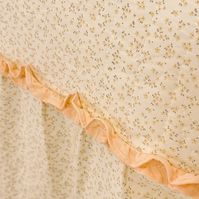 91家纺网 家纺一手货源 找家纺 苏米娜家纺SUMINA 2026新款春夏超柔云朵棉床盖款四件套-艾洛花园系列 艾洛花园-柠檬黄