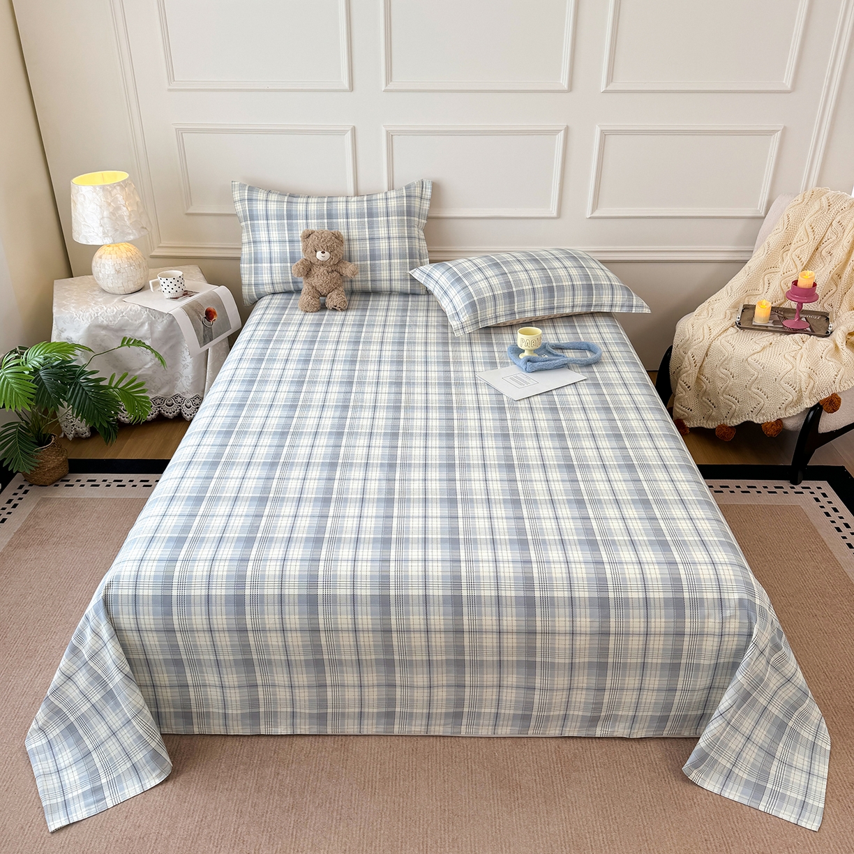 91家纺网 家纺一手货源 找家纺 （总）壹贝家纺 2026新款全棉喷气印花床单系列