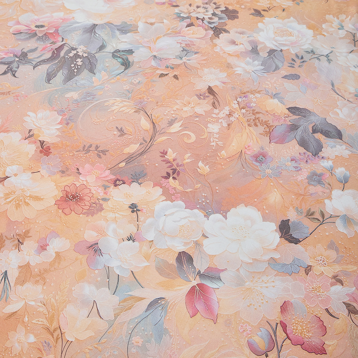 91家纺网 家纺一手货源 找家纺 元元家居（元元被业） 2026新款全棉13372套件及单品【印花款】-单床单 惊艳