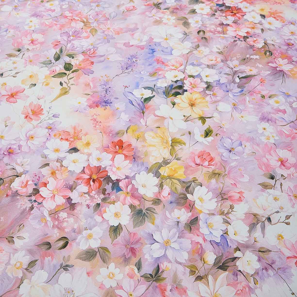 91家纺网 家纺一手货源 找家纺 元元家居（元元被业） 2026新款全棉13372套件及单品【印花款】-单床单 闪亮