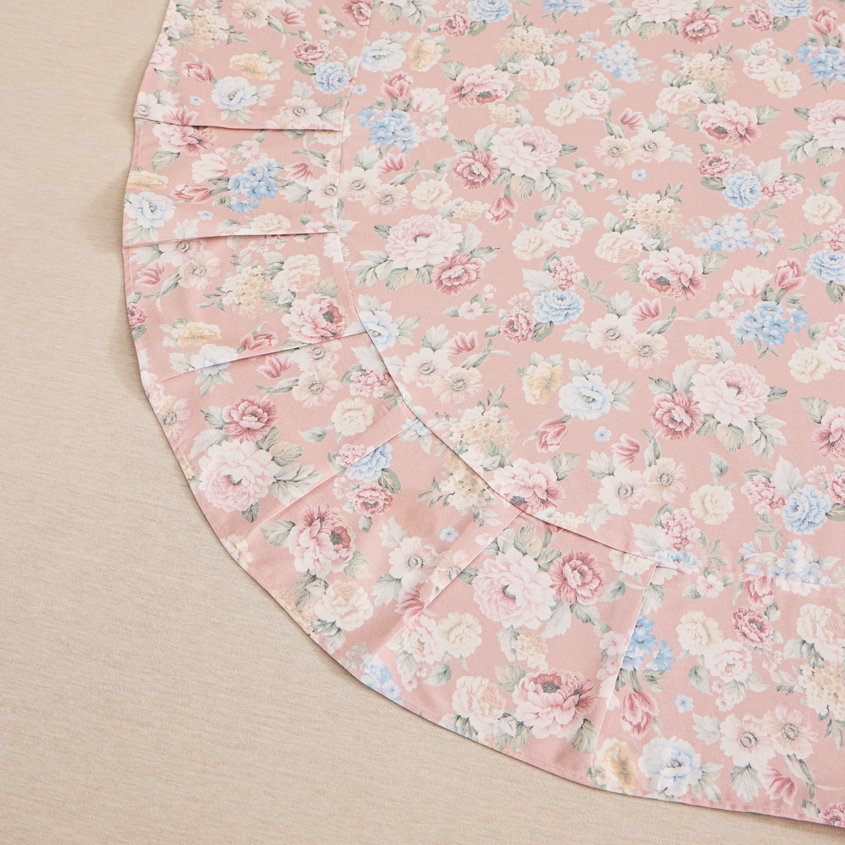 91家纺网 家纺一手货源 找家纺 元元家居（元元被业） 2026新款全棉13372套件及单品【印花款】-单床单 朔奇