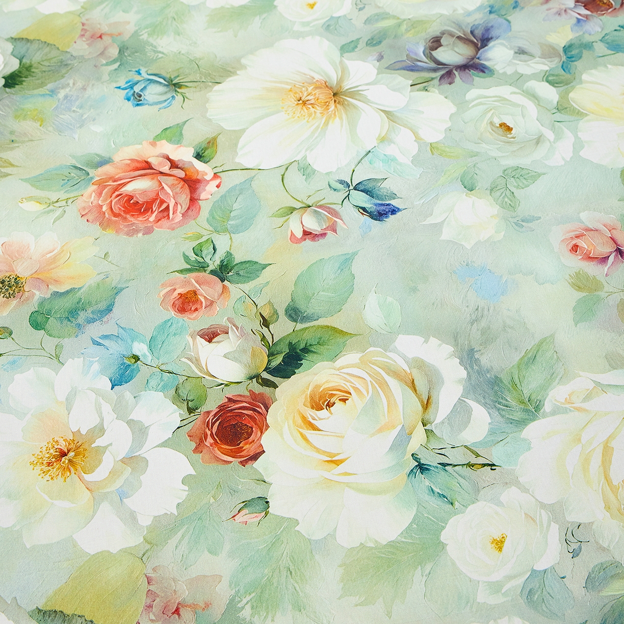 91家纺网 家纺一手货源 找家纺 元元家居（元元被业） 2026新款全棉13372套件及单品【印花款】-单床单 秀丽