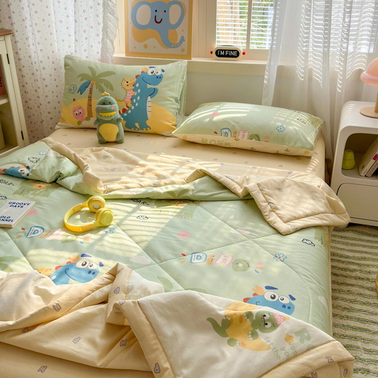 91家纺网 家纺一手货源 找家纺 （总）暖阳【同款地板价】【A类送质检】2026新款印花全棉棉花夏被纯棉空调被