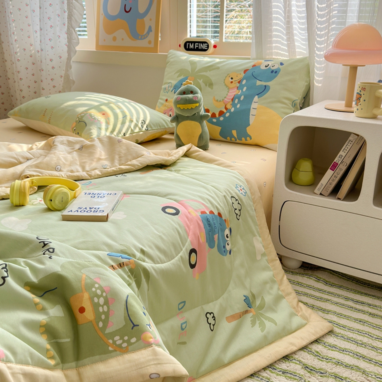 91家纺网 家纺一手货源 找家纺 （总）暖阳【同款地板价】【A类送质检】2026新款印花全棉棉花夏被纯棉空调被